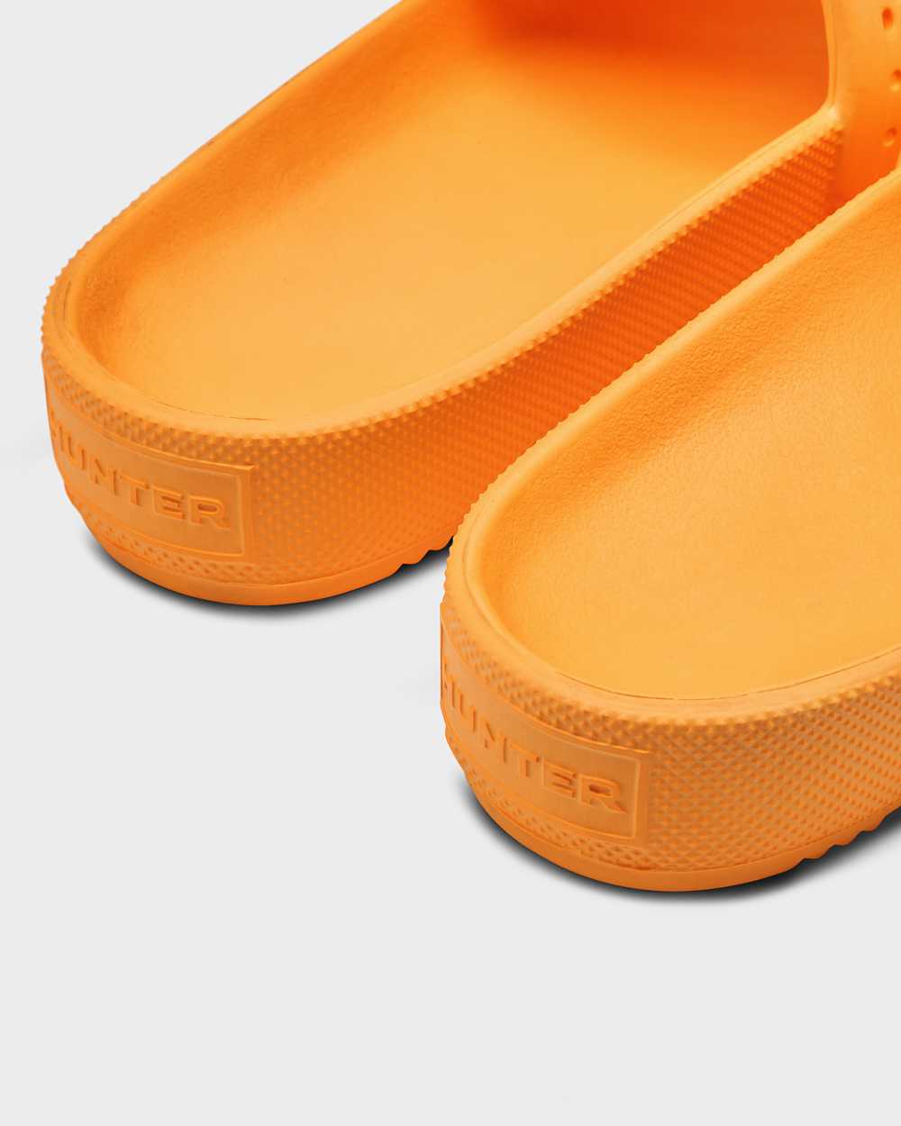 Hunter Original Lightweight Moulded Women's Slides NZ-76401S Orange